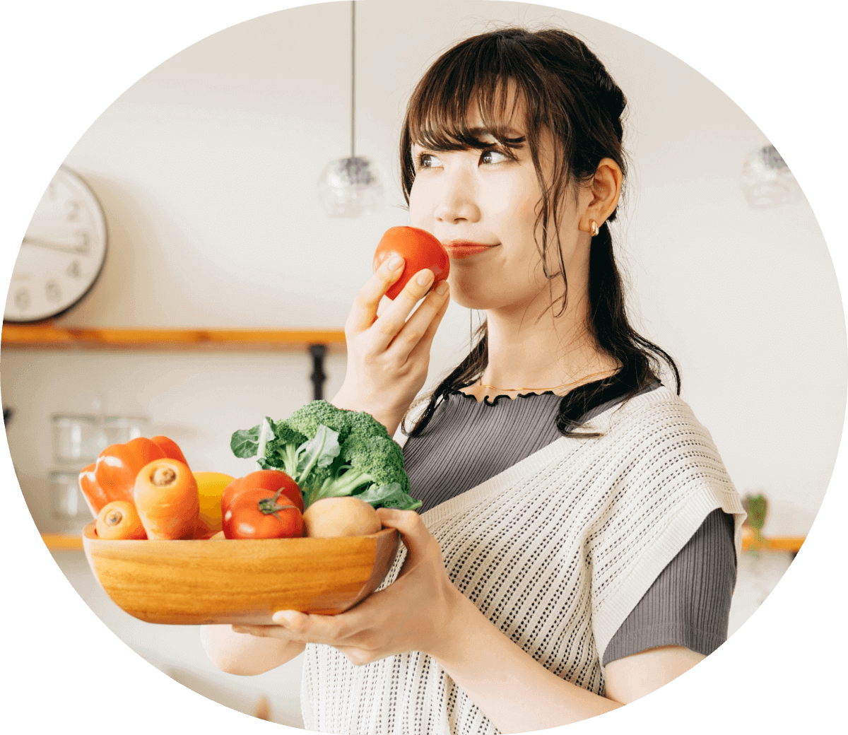 女性の写真